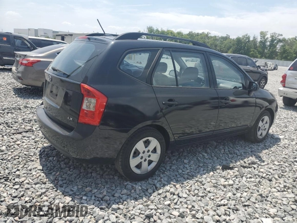 2009 Kia Rondo LX with VIN KNAFG528097250880, listed as a Copart auction lot 52632615 with 127,228 mi miles and Salvage Title. Bid and sale history available at carsss.com. Image 3.