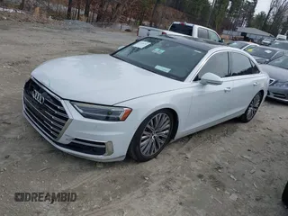2019 Audi A8 L with VIN WAU8DAF83KN007358, listed as a IAAI auction lot 41540352 with 77,203 mi miles. Bid and sale history available at carsss.com. Image 17.