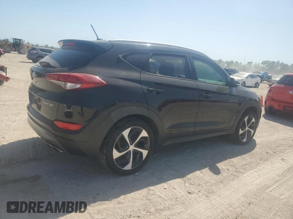 2016 Hyundai Tucson Eco with VIN KM8J33A25GU167045, listed as a Copart auction lot 52790525 with 141,675 mi miles and Clean Title. Bid and sale history available at carsss.com. Image 3.