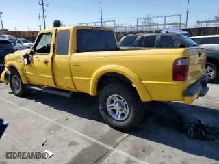 2002 Ford Ranger XL Fleet with VIN 1FTYR44V72PB22855, listed as a Copart auction lot 46700645 with 261,126 mi miles and Salvage Title. Bid and sale history available at carsss.com. Image 2.