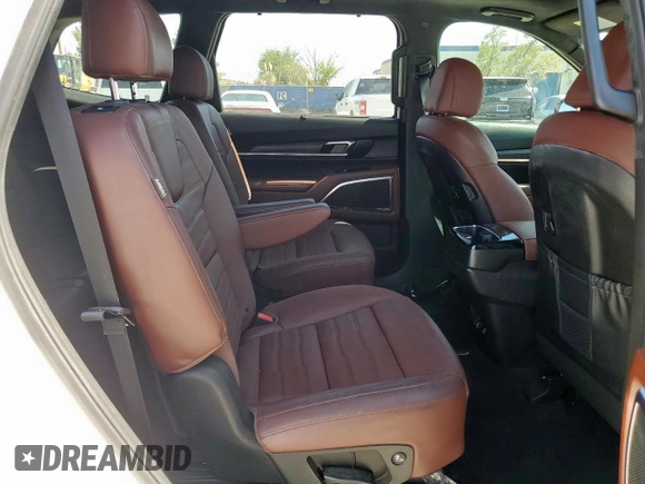 2023 Kia Telluride SX Prestige with VIN 5XYP5DGC9PG360203, listed as a Copart auction lot 57679905 with 39,145 mi miles and Salvage title. Bid and sale history available at DreamBid. Image 11.