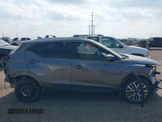 2023 Nissan Kicks SV with VIN 3N1CP5CV0PL507073, listed as a IAAI auction lot 42063800 with 13,091 mi miles and . Bid and sale history available at DreamBid. Image 13.