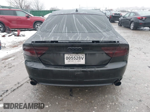 2013 Audi A7 3.0 Premium Plus with VIN WAUYGAFC8DN049555, listed as a IAAI auction lot 41576895 with 170,887 mi miles. Bid and sale history available at carsss.com. Image 15.