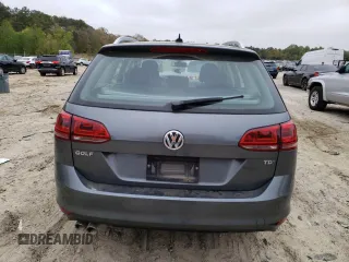 2015 Volkswagen Golf SportWagen TDI SE with VIN 3VWCA7AU2FM511619, listed as a Copart auction lot 51640764 with 118,757 mi miles. Bid and sale history available at carsss.com. Image 6.