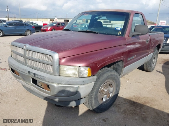 2001 Dodge Ram 1500 Work Special with VIN 1B7HC16X71S794621, listed as a IAAI auction lot 41504440 with 291,722 mi miles. Bid and sale history available at carsss.com. Image 2.