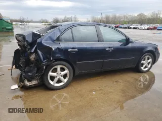 2006 Hyundai Sonata GLS with VIN 5NPEU46F56H016834, listed as a Copart auction lot 51852405 with 154,281 mi miles and Salvage Title. Bid and sale history available at DreamBid. Image 3.