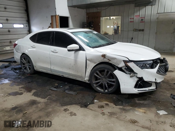 2018 Acura TLX w/A-SPEC Pkg z VIN 19UUB2F66JA013383, wystawiony jako Copart lot #47380805 z przebiegiem Nie podano mil oraz Czysty tytuł • Clean title. Historia ofert i sprzedaży dostępna na DreamBid. Obrazek 4.