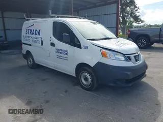 2019 Nissan NV200 Compact Cargo S with VIN 3N6CM0KN2KK707796, listed as a IAAI auction lot 41641148 with 99,688 mi miles. Bid and sale history available at carsss.com. Image 1.