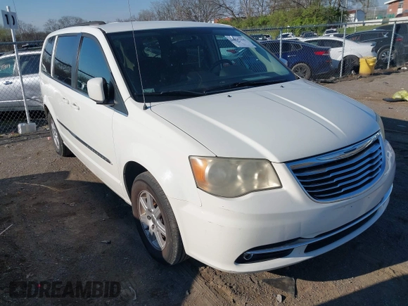 2011 Chrysler Town & Country Touring with VIN 2A4RR5DG3BR637971, listed as a IAAI auction lot 41855796 with 350,961 mi miles and . Bid and sale history available at DreamBid. Image 1.