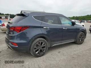 2017 Hyundai Santa Fe Ultimate z VIN 5XYZWDLA8HG496236, wystawiony jako Copart lot #58387285 z przebiegiem 106 987 mil mil oraz Tytuł czysty. Historia ofert i sprzedaży dostępna na DreamBid. Obrazek 3.
