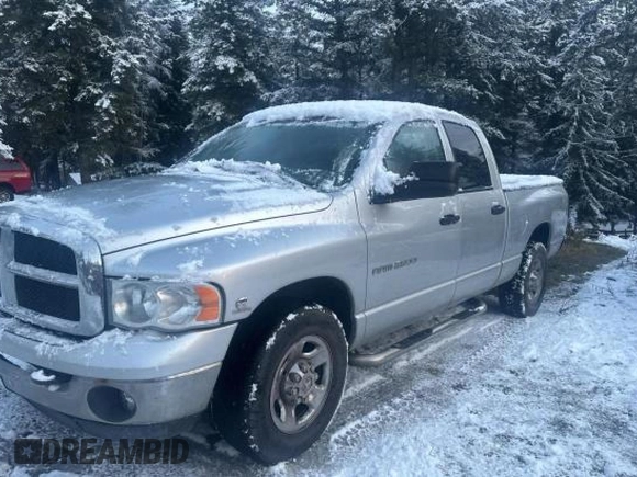 2005 Dodge Ram 2500 SLT with VIN 3D7KR28C75G769242, listed as a Copart auction lot 81645124 with 264,357 mi miles and Salvage Title. Bid and sale history available at carsss.com. Image 2.