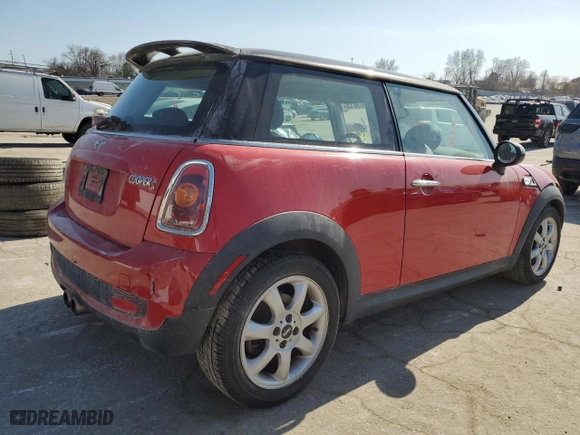 2009 MINI Cooper Hardtop S with VIN WMWMF73549TX40899, listed as a Copart auction lot 48883815 with NaN miles and Clean Title. Bid and sale history available at carsss.com. Image 3.