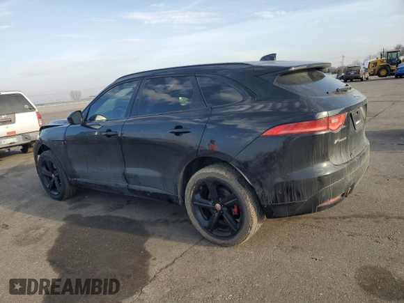 2019 Jaguar F-Pace S with VIN SADCM2FV3KA352927, listed as a Copart auction lot 49069735 with 83,317 mi miles and Salvage Title. Bid and sale history available at DreamBid. Image 2.
