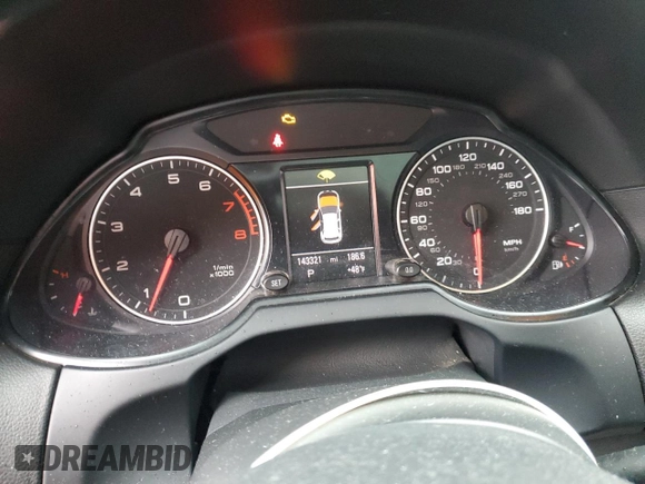 2012 Audi Q5 3.2L Premium Plus with VIN WA1DKAFP7CA089497, listed as a Copart auction lot 50044635 with 143,321 mi miles and Salvage Title. Bid and sale history available at carsss.com. Image 9.
