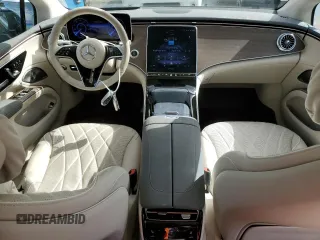 2022 Mercedes-Benz EQS with VIN W1KCG2DB5NA013141, listed as a Copart auction lot 49885874 with 36,076 mi miles. Bid and sale history available at carsss.com. Image 8.