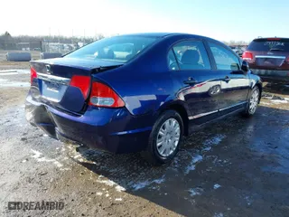 2010 Honda Civic Sdn DX-VP with VIN 19XFA1F35AE036161, listed as a IAAI auction lot 41840760 with 126,692 mi miles. Bid and sale history available at carsss.com. Image 4.