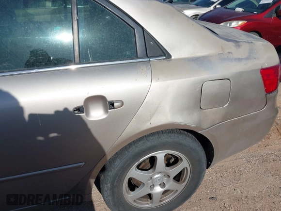 2006 Hyundai Sonata GLS with VIN 5NPEU46F56H148606, listed as a IAAI auction lot 42142541 with 106,144 mi miles and . Bid and sale history available at DreamBid. Image 12.
