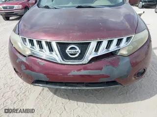 2009 Nissan Murano SL with VIN JN8AZ18W89W148226, listed as a IAAI auction lot 41877458 with 1 mi miles. Bid and sale history available at carsss.com. Image 6.