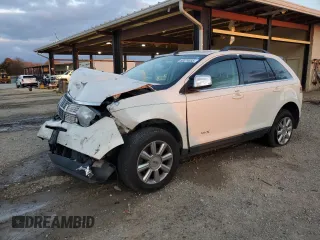 2007 Lincoln MKX with VIN 2LMDU68C27BJ05087, listed as a Copart auction lot 50074655 with 0 mi miles and Salvage Title. Bid and sale history available at carsss.com. Image 1.