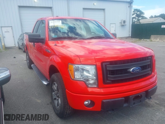 2014 Ford F-150 XL with VIN 1FTEX1EM2EFB48870, listed as a IAAI auction lot 42798560 with 78,191 mi miles and . Bid and sale history available at DreamBid. Image 1.