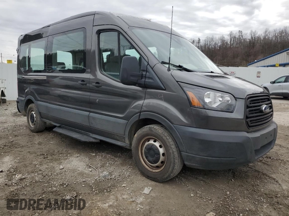 2019 Ford Transit Passenger XL with VIN 1FBAX2CM5KKB18955, listed as a Copart auction lot 48041645 with 65,430 mi miles and Salvage Title. Bid and sale history available at carsss.com. Image 4.