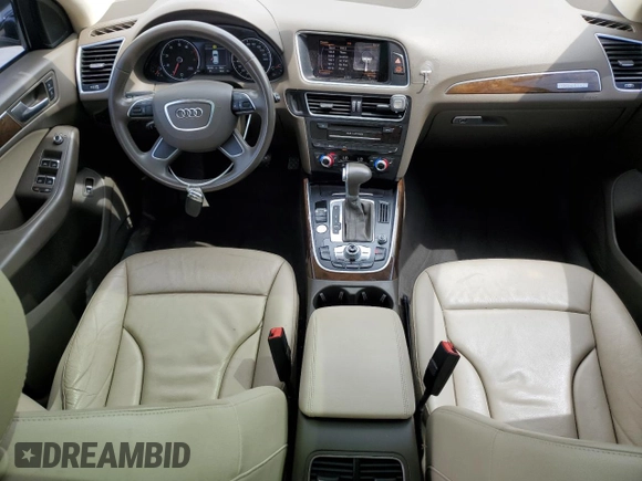 2017 Audi Q5 Premium with VIN WA1C2AFP2HA097106, listed as a Copart auction lot 58935585 with 105,187 mi miles and Salvage title. Bid and sale history available at DreamBid. Image 8.
