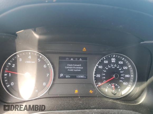 2021 Kia Forte LXS with VIN 3KPF24AD7ME348551, listed as a Copart auction lot 62141105 with 103,980 mi miles and Salvage title. Bid and sale history available at DreamBid. Image 9.