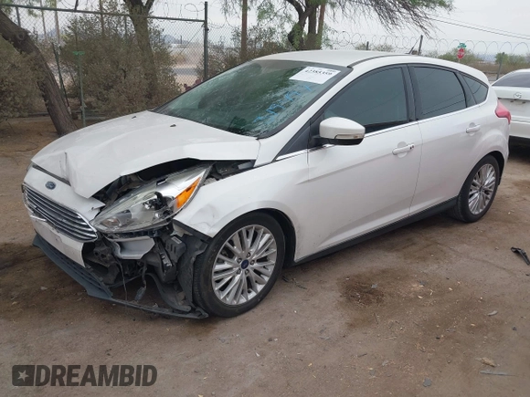 2016 Ford Focus Titanium with VIN 1FADP3N27GL319497, listed as a IAAI auction lot 42385359 with Not provided miles and . Bid and sale history available at DreamBid. Image 16.
