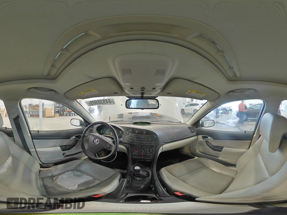 2005 Saab 9-3 Linear with VIN YS3FB45S851032498, listed as a Copart auction lot 44938905 with 204,234 mi miles and Salvage Title. Bid and sale history available at carsss.com. Image 13.