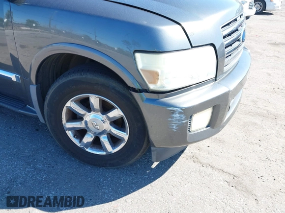 2004 Infiniti QX56 with VIN 5N3AA08A54N801565, listed as a IAAI auction lot 41700837 with 145,091 mi miles. Bid and sale history available at carsss.com. Image 6.