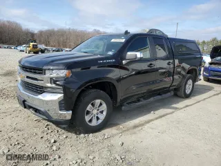 2019 Chevrolet Silverado 1500 LT with VIN 1GCRYDEK5KZ249264, listed as a Copart auction lot 48949605 with 117,894 mi miles and Salvage Title. Bid and sale history available at carsss.com. Image 1.