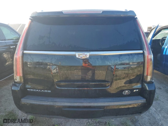 2015 Cadillac Escalade Platinum with VIN 1GYS3PKJ5FR700240, listed as a Copart auction lot 75325384 with 145,145 mi miles and Salvage Title. Bid and sale history available at carsss.com. Image 6.