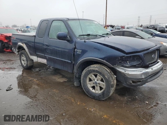 2003 Ford F-150 XL with VIN 2FTRX18W03CA55434, listed as a Copart auction lot 49577955 with 247,268 mi miles and Non Repairable. Bid and sale history available at carsss.com. Image 4.