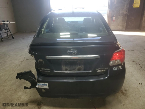 2012 Subaru Impreza Sedan 2.0i Limited with VIN JF1GJAG62CH029684, listed as a Copart auction lot 48692445 with 164,273 mi miles and Salvage Title. Bid and sale history available at carsss.com. Image 6.