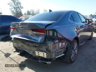 2017 Lexus IS 200t with VIN JTHBA1D22H5058048, listed as a IAAI auction lot 42537714 with 86,299 mi miles and . Bid and sale history available at DreamBid. Image 4.