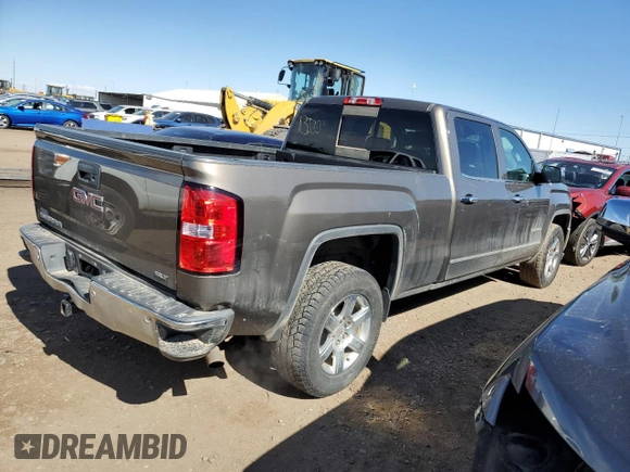 2015 GMC Sierra 1500 SLT with VIN 3GTU2VEJ7FG239592, listed as a Copart auction lot 47997515 with 80,889 mi miles and Salvage Title. Bid and sale history available at DreamBid. Image 3.