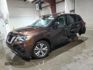 2020 Nissan Pathfinder SL with VIN 5N1DR2CM0LC639463, listed as a Copart auction lot 61338805 with 65,333 mi miles and Salvage title. Bid and sale history available at DreamBid. Image 1.