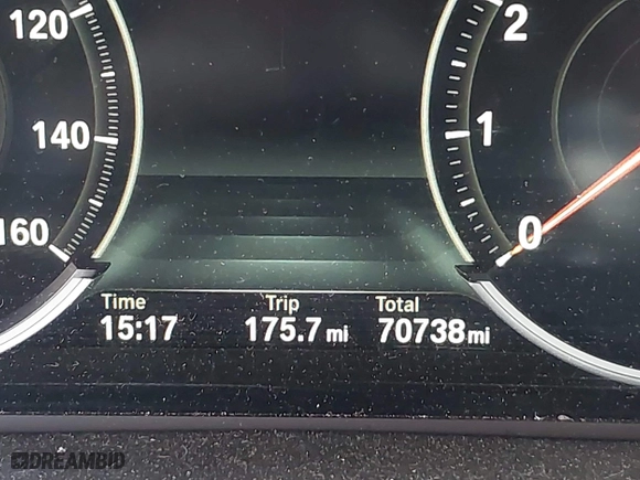 2016 BMW X6 xDrive35i with VIN 5UXKU2C50G0N83968, listed as a IAAI auction lot 41958971 with 70,738 mi miles. Bid and sale history available at carsss.com. Image 15.
