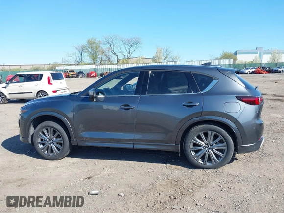 2024 Mazda CX-5 2.5 Turbo Signature with VIN JM3KFBXY4R0357622, listed as a IAAI auction lot 41983547 with 3,238 mi miles. Bid and sale history available at carsss.com. Image 15.