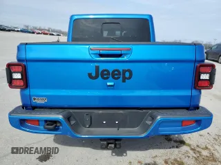 2022 Jeep Gladiator Overland with VIN 1C6HJTFG6NL124535, listed as a Copart auction lot 45988595 with 17,151 mi miles and Salvage title. Bid and sale history available at DreamBid. Image 6.