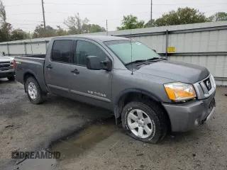 2015 Nissan Titan Pro-4X with VIN 1N6BA0EC2FN504261, listed as a Copart auction lot 50926675 with Not provided miles and Clean title. Bid and sale history available at DreamBid. Image 4.