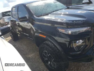 2024 GMC Canyon 4WD AT4X with VIN 1GTP6EEK2R1145665, listed as a Copart auction lot 75542324 with 2,353 mi miles and Non Repairable. Bid and sale history available at carsss.com. Image 4.