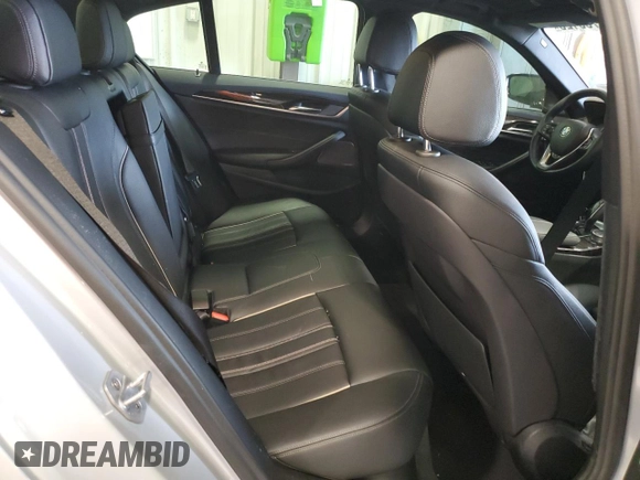 2018 BMW 5 Series 540i with VIN WBAJE5C5XJG918502, listed as a Copart auction lot 44766125 with 41,805 mi miles and Salvage title. Bid and sale history available at DreamBid. Image 11.