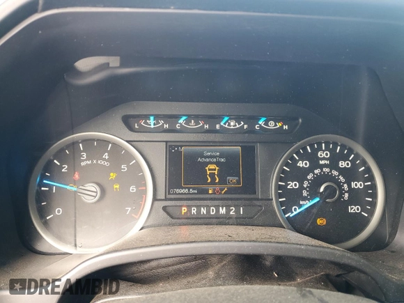 2017 Ford F-150 XL с VIN 1FTEW1EF8HFC31731, выставлен на аукционе Copart как лот 57499015 с пробегом 76 966 миль миль и Списание • Salvage title. История ставок и продаж доступна на DreamBid. Изображение 9.