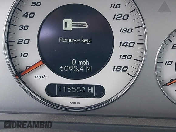 2004 Mercedes-Benz E 55 AMG with VIN WDBUF76J94A581764, listed as a IAAI auction lot 42028512 with 115,552 mi miles and . Bid and sale history available at DreamBid. Image 16.