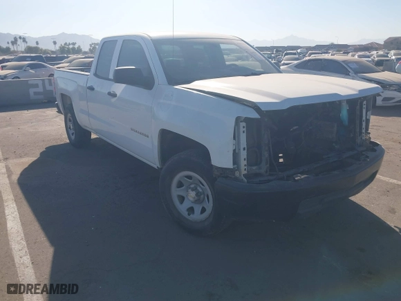 2015 Chevrolet Silverado 1500 LS with VIN 1GCRCPEH1FZ188750, listed as a IAAI auction lot 41054731 with 1 mi miles. Bid and sale history available at carsss.com. Image 1.
