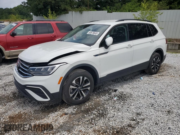 2024 Volkswagen Tiguan S с VIN 3VVRB7AX1RM073069, выставлен на аукционе Copart как лот 60678645 с пробегом 6 583 миль миль и Чистый • Clean title. История ставок и продаж доступна на DreamBid. Изображение 1.