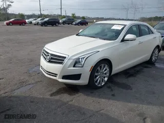 2013 Cadillac ATS Luxury with VIN 1G6AB5S3XD0150113, listed as a IAAI auction lot 41598133 with 138,807 mi miles. Bid and sale history available at carsss.com. Image 2.