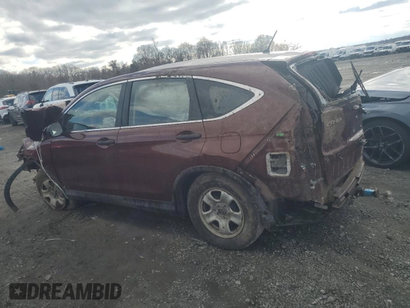 2015 Honda CR-V LX with VIN 5J6RM4H34FL090739, listed as a Copart auction lot 52336865 with Not Provided miles and Clean Title. Bid and sale history available at DreamBid. Image 2.