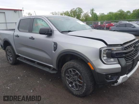 2024 Ford Ranger XLT with VIN 1FTER4HH7RLE24669, listed as a IAAI auction lot 42263062 with 7,832 mi miles and . Bid and sale history available at DreamBid. Image 1.